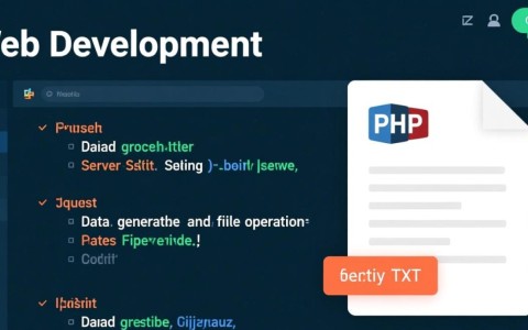 php数据生成txt文件，如何实现具体步骤与代码示例？