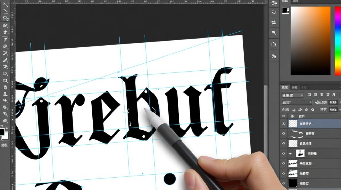 Photoshop入门疑问，如何精确调整文字位置移动技巧揭秘？