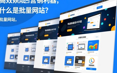 批量网站如何高效运营与管理，避免常见误区？