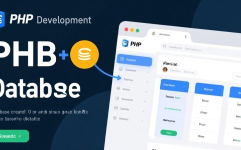 PHP如何创建数据库及数据表？步骤详解与注意事项