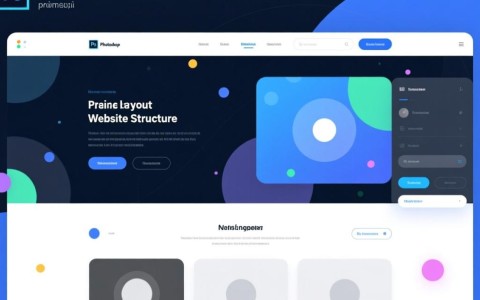 如何使用PS高效布局和优化网站结构设计技巧详解？