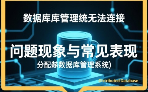 分布式数据库管理系统无法连接