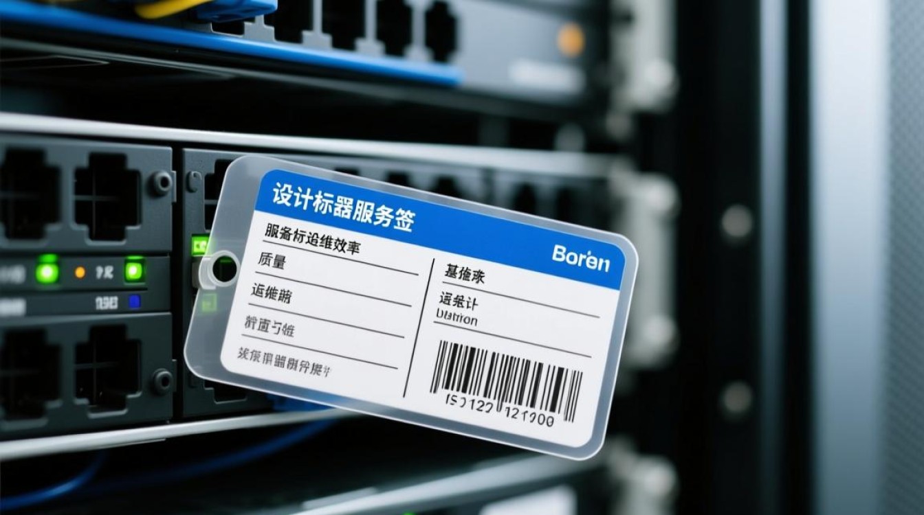 服务器标签设计