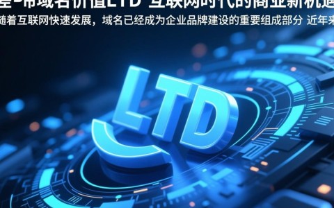 新顶级域名价值ltd，究竟如何体现其独特投资潜力？