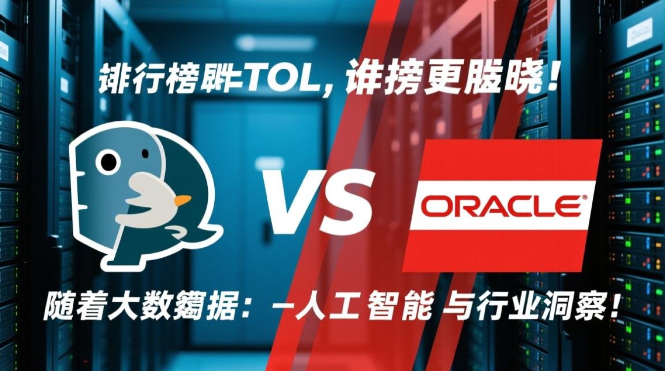 POSTGRESQL与ORACLE谁更胜一筹？排行榜数据揭晓！ - 酷番云知识库