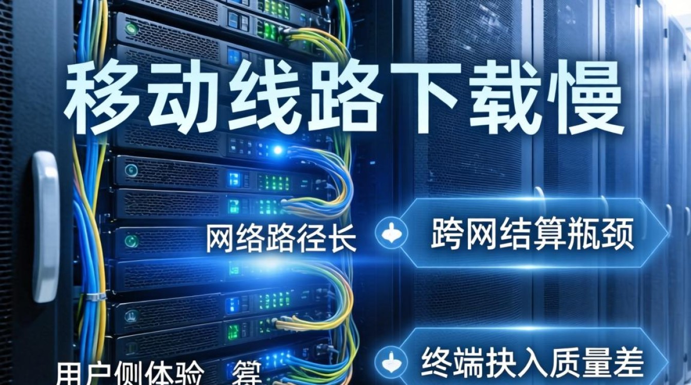 服务器移动线路下载慢