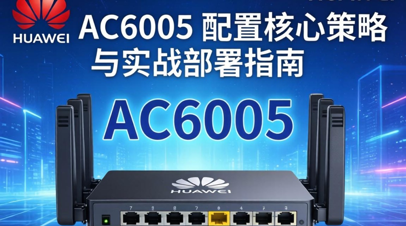 华为ac6005怎么配置？华为ac6005配置教程 - 酷番云知识库