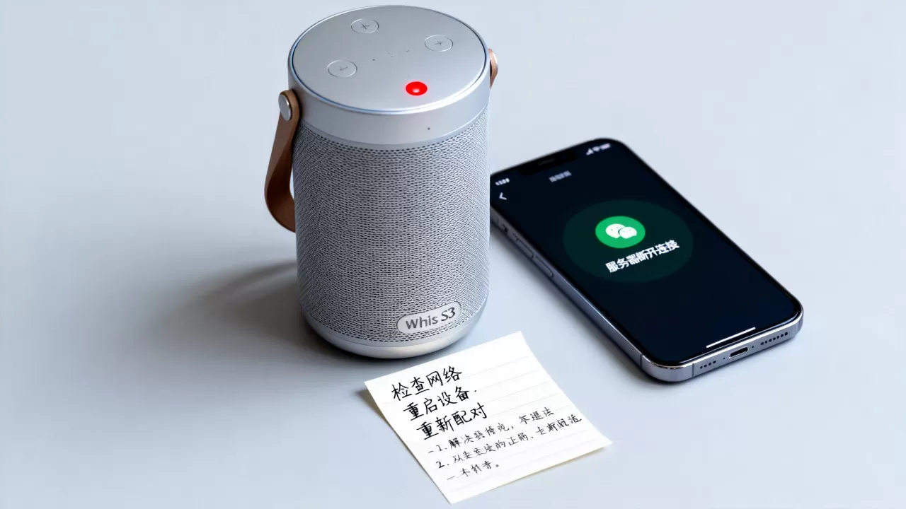 微信s3音箱为什么服务器断开,微信s3音箱服务器断开连接怎么办 - 酷番云知识库