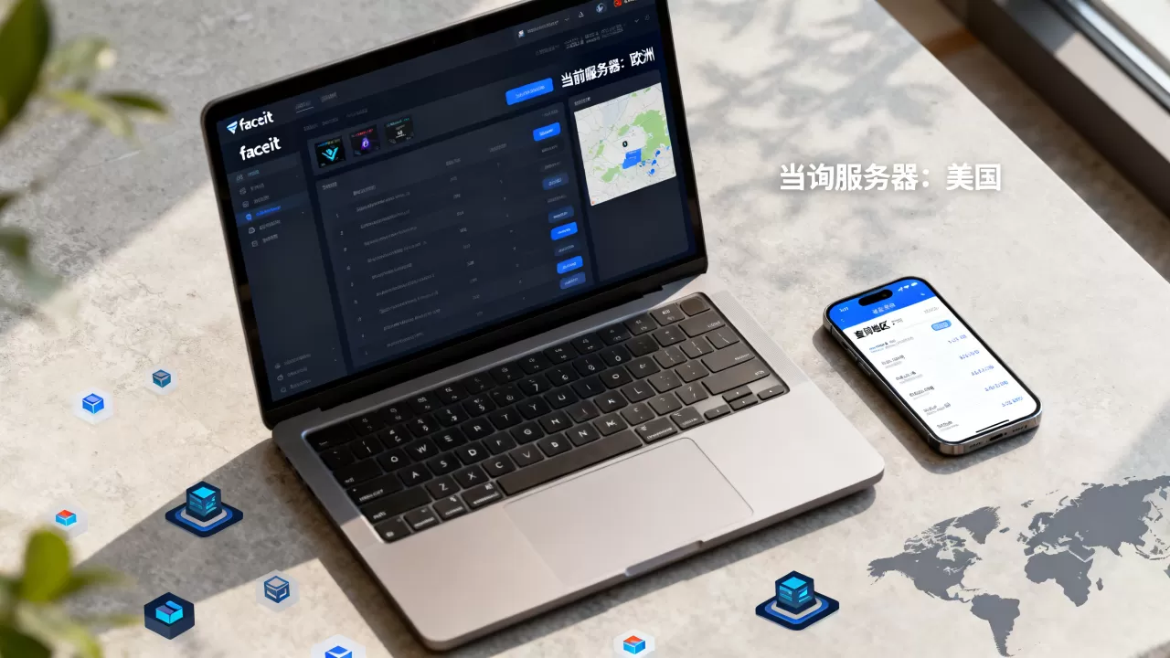 faceit怎么看是什么服务器，怎么查询服务器所在地区 - 酷番云知识库